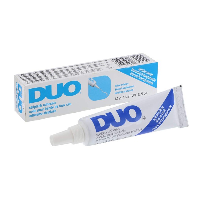 DUO STRIPLASH ADHESIVE WHITE/CLEAR14GR