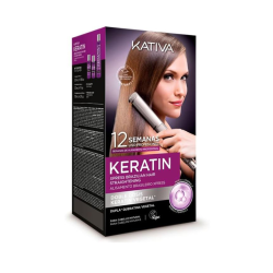 KATIVA Kit Smooth Keratin Protein Brazilian with Plate